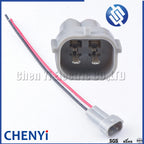 2 Pin fuel injector plug waterproof  Connector pigtail 6189-0670 for Toyota Nippon Denso Lexus Ford Nissan Cefiro izusu
