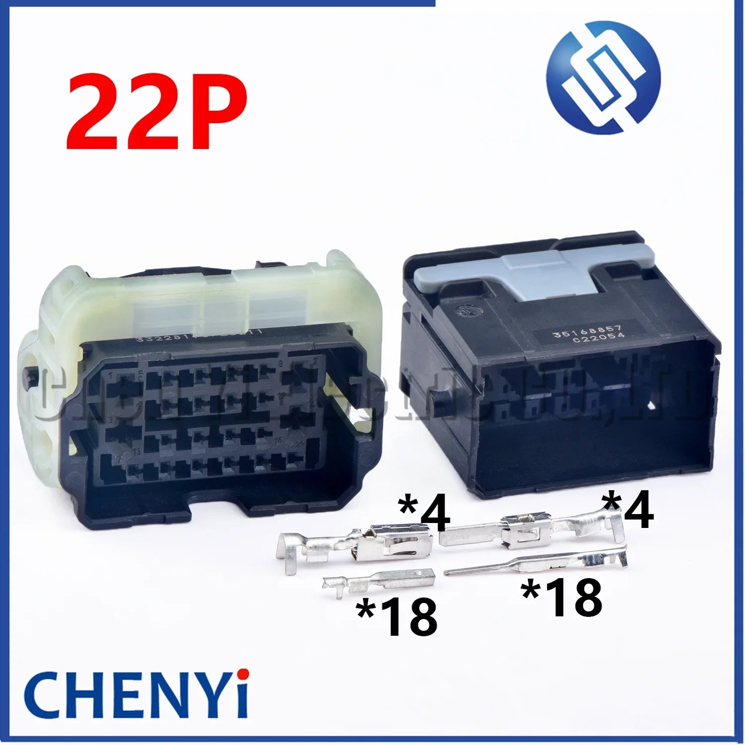 22 Pin Automotive connector male or female Door link plug 33228176 35168857 33228162 35168864 With pins