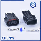 3 Pin car waterproof auto connector LED Fog Light Wire Socket  Daytime Running Light Connector 6189-7494 For Honda