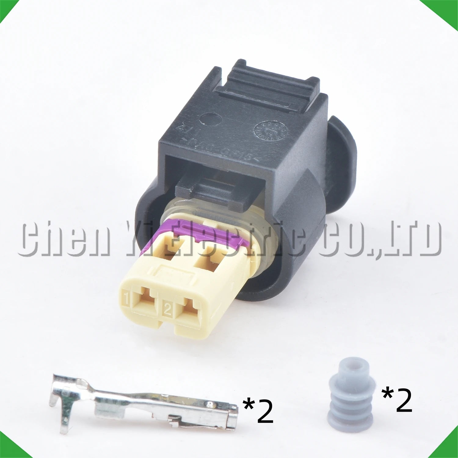 2-Pin Connector waterproof connector Injector solenoid valve camshaft 4H0973702 Vw