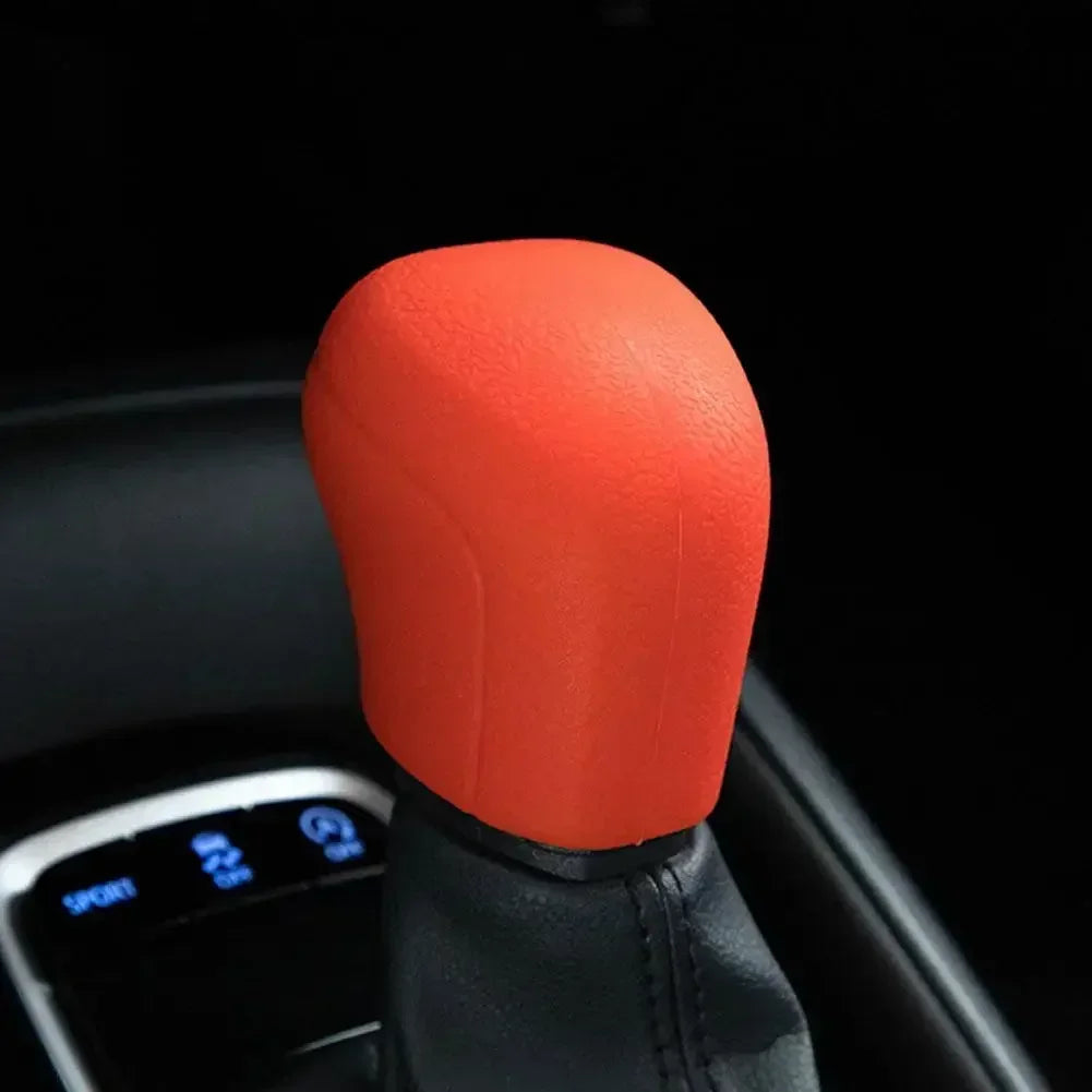 Car Silicone Automatic Gear Shift Knob Cover Antislip Shifter Knob Univeral Fit Shifter Handle For Toyota C-HR For Camry Amagi