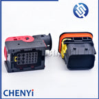 22 Pin ECU Connector Black Waterproof Plug 1-1823449-1 1-1823661-1 1-1823440-3 1-1823441-3 1355233-3 1823442-1 With Pins or lid