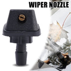 Car Front Wiper Nozzle Universal Automotive Front Windshield Wiper Arm Washer Car Water Spraying Head Replacement Accessories
