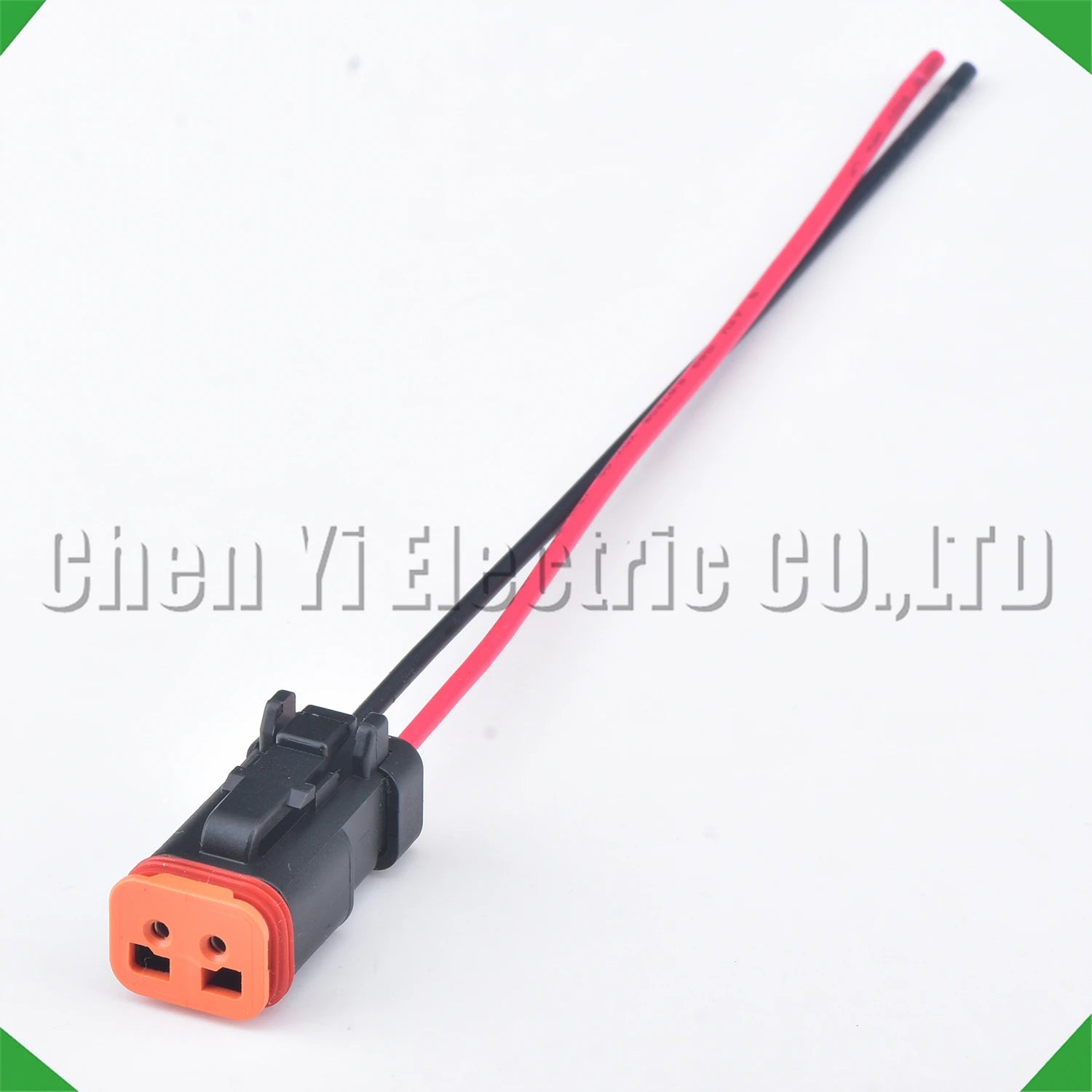 2-Pin Wire Harness Harness Waterproof Connector excavator headlight headlight