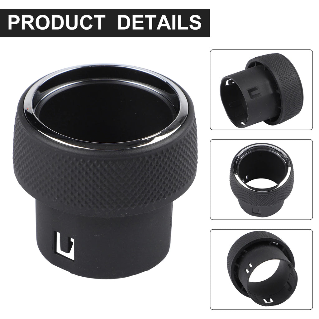 1PC Replace AC Control Knob Radio Button For Grand For Cherokee WK2 2014-2021 Center Control Air Conditioning Audio Button Part