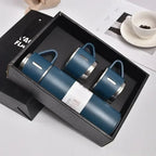 Vacuum Flasks Thermoses Set Thermos for Hot Water Bottle Drinkware Fathers Day Gifts Home Stainless Steel 500ml Thermal Cold