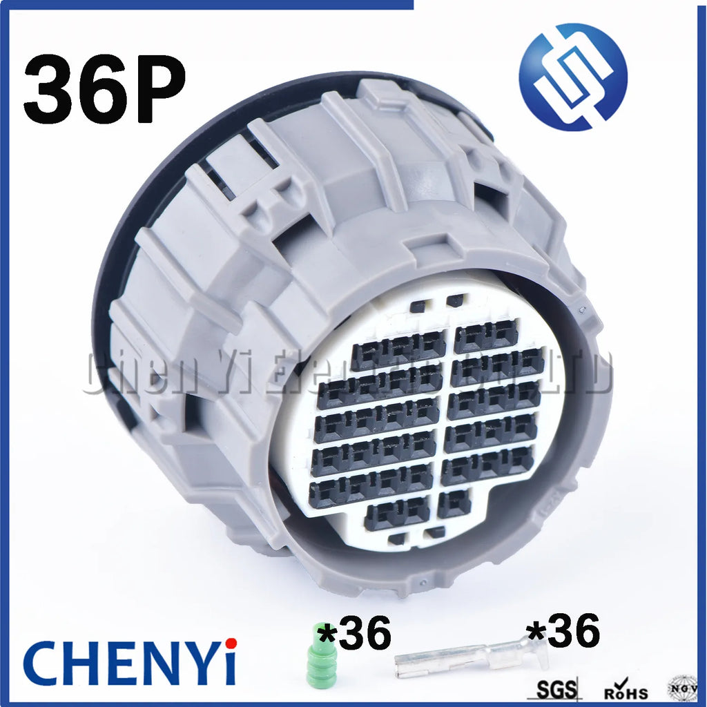 36 Pin female or male Auto waterproof connector gearbox body plug Motor Control Connector 7287-1065-30 For Nissan 7287-9871-40