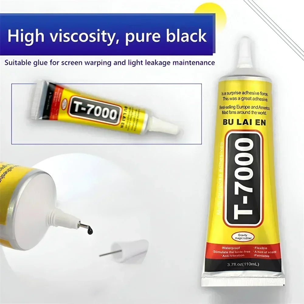 B-7000 Adhesive Jewelry Glue Craft/Repair Mobile Phone Touch Screen Epoxy Resin Rhinestone Craft Liquid with Precision Tip Amagi