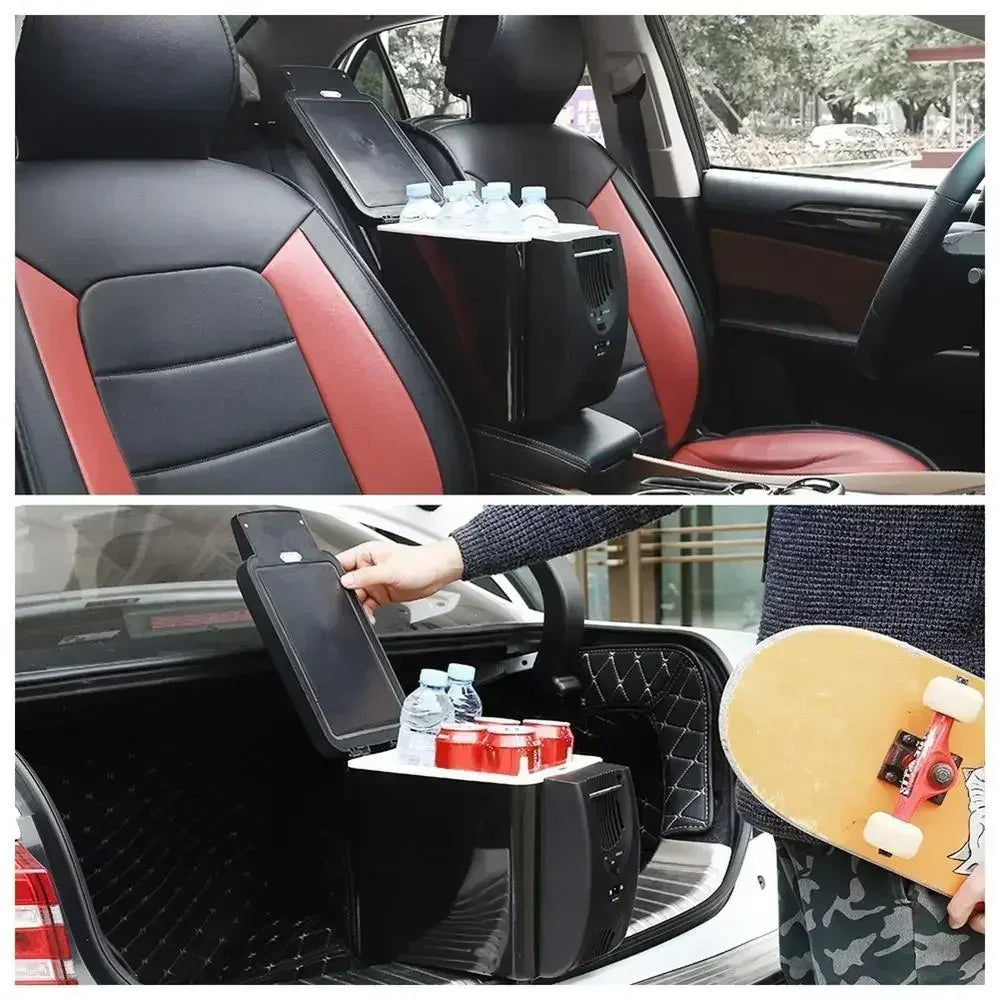 6L Portable Compact Mini Fridge 12V Car Refrigerator Freezer for Camping Traveling Electric Cool Box Summer Outdoor Fridge Amagi