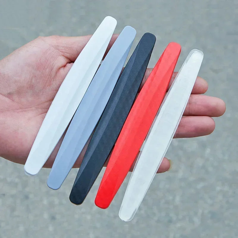 Anti Collision Car Bumper Guard Strip 4Pcs Front Rear Protection Strips Scratch Protector Crash Blade Auto Accessories for Amagi