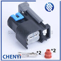 2 Pin waterproof connector Fuel injector plug 15305086 Engine System EFI For Buick Regal Lacrosse Excelle GL8 Chevrolet Malibu