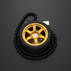 Car Wheel Shock Absorber Ornament Car Interior Rearview Mirror Pendant Car Pendant Hanging, Halloween, Christmas Gift Amagi