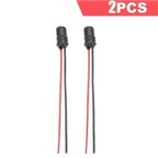 DC12V T10 W5W 147 Socket Marker Instrument Lights Holder Connector Wire Bulb Soft Rubber Harness Replacement Car Accessories