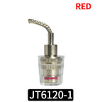 4/10/20PCS Clear Speaker Binding Posts with Banana Plug Sockets, Gold-Plated Copper Terminals for Amplifier, HiFi,Audio Speakers