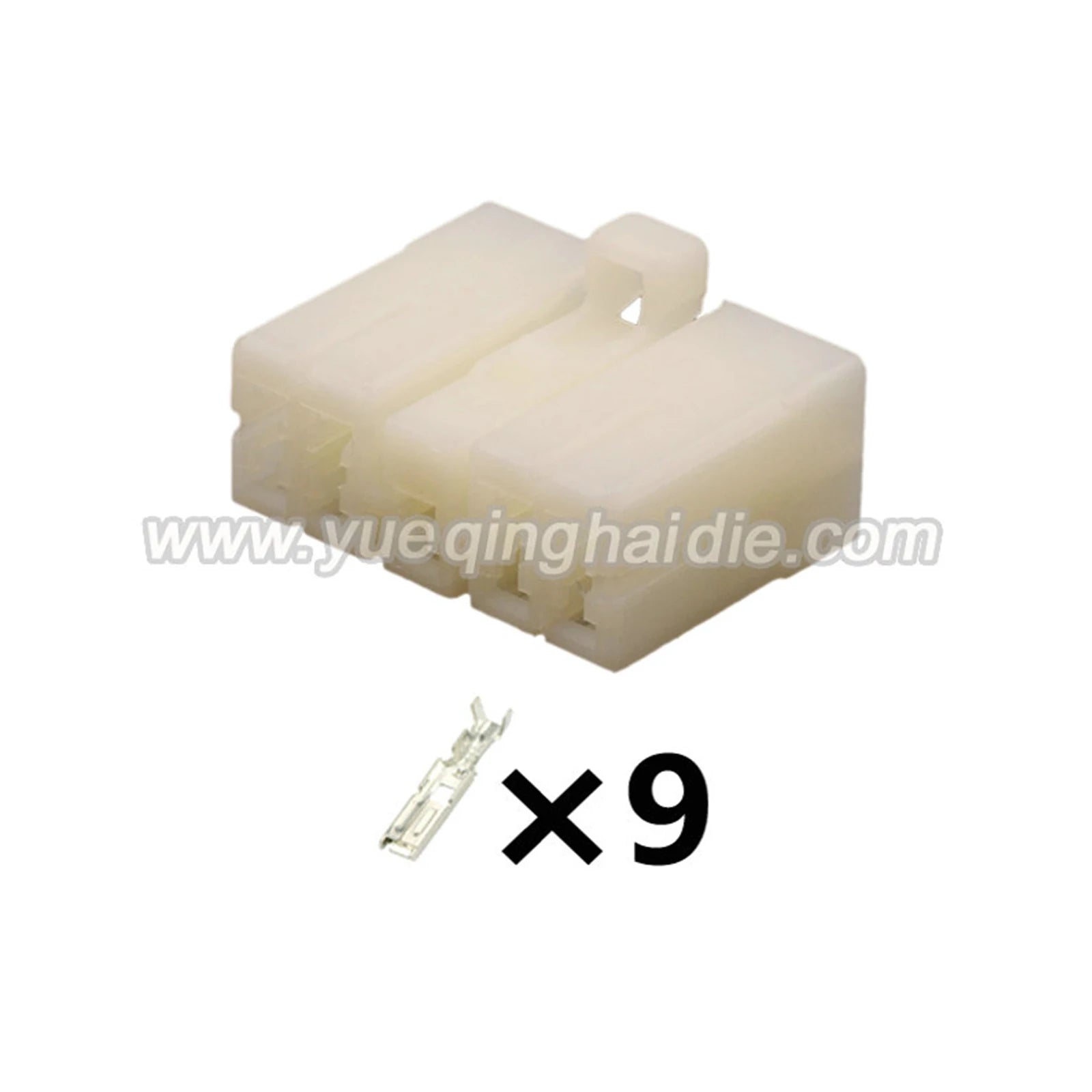 9-PIN Connector Unsealed 3mm Male Female Connectors Wiring Harness Cable Plug For Toyota 172506-1 172496-1 With Terminals