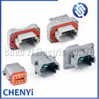 8 Pin Auto Waterproof Connector Wire harness plug PCB socket DT06-8S DT04-8P DT04-8P-L012 DT15-8P DT13-8P For Deutsch DT series
