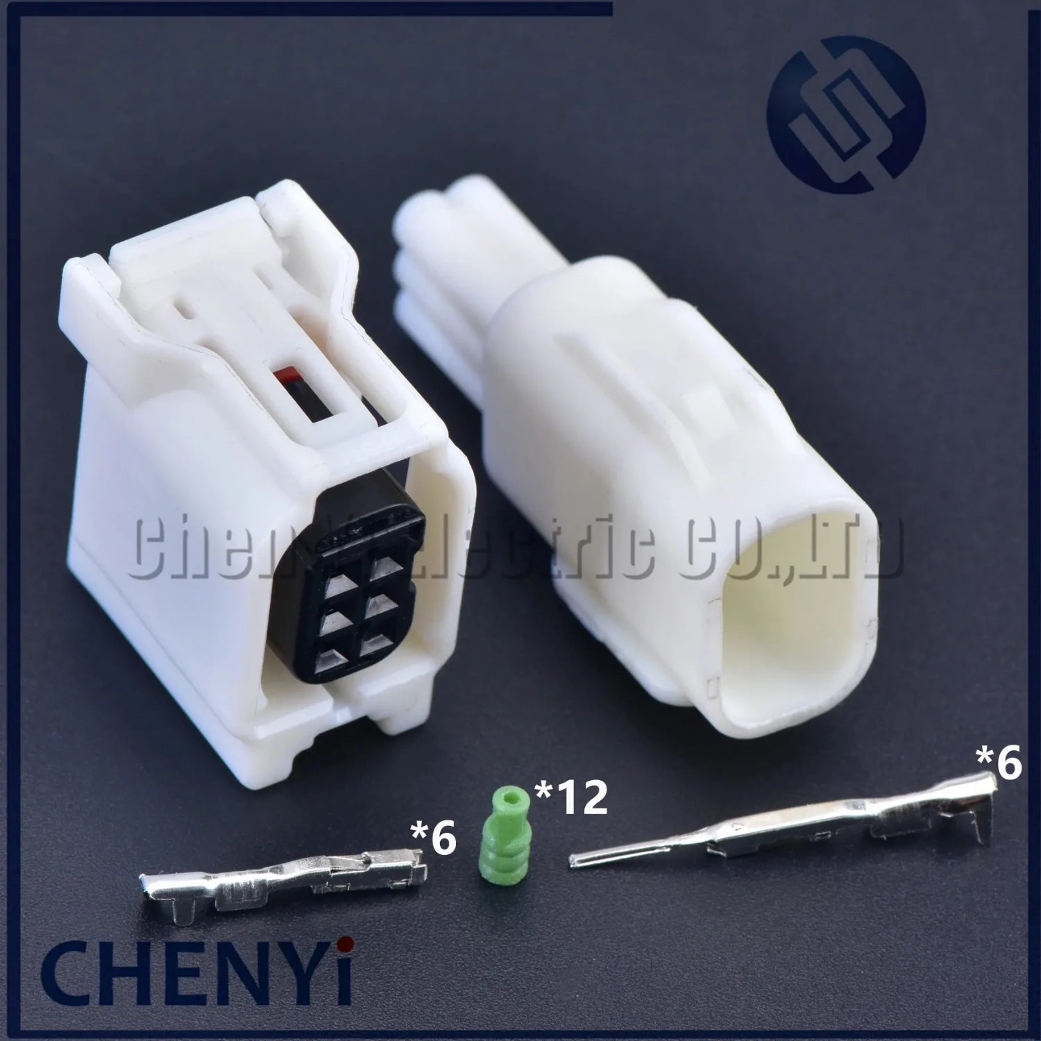 6 Pin Car Reversing Radar Probe male female Waterproof Connector 12382 6189-1142 6188-0706 For Toyota RAV4 Corolla