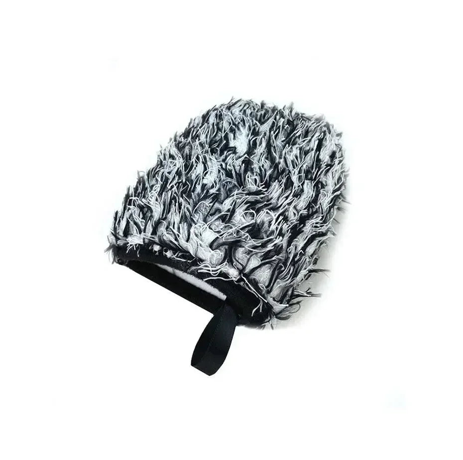Car Tyre Cleaning Cloth Universal Car Detailer Cleaning Tool Car Wheel Cleaning Wash Glove Microfiber Auto Wash Accessorie Amagi