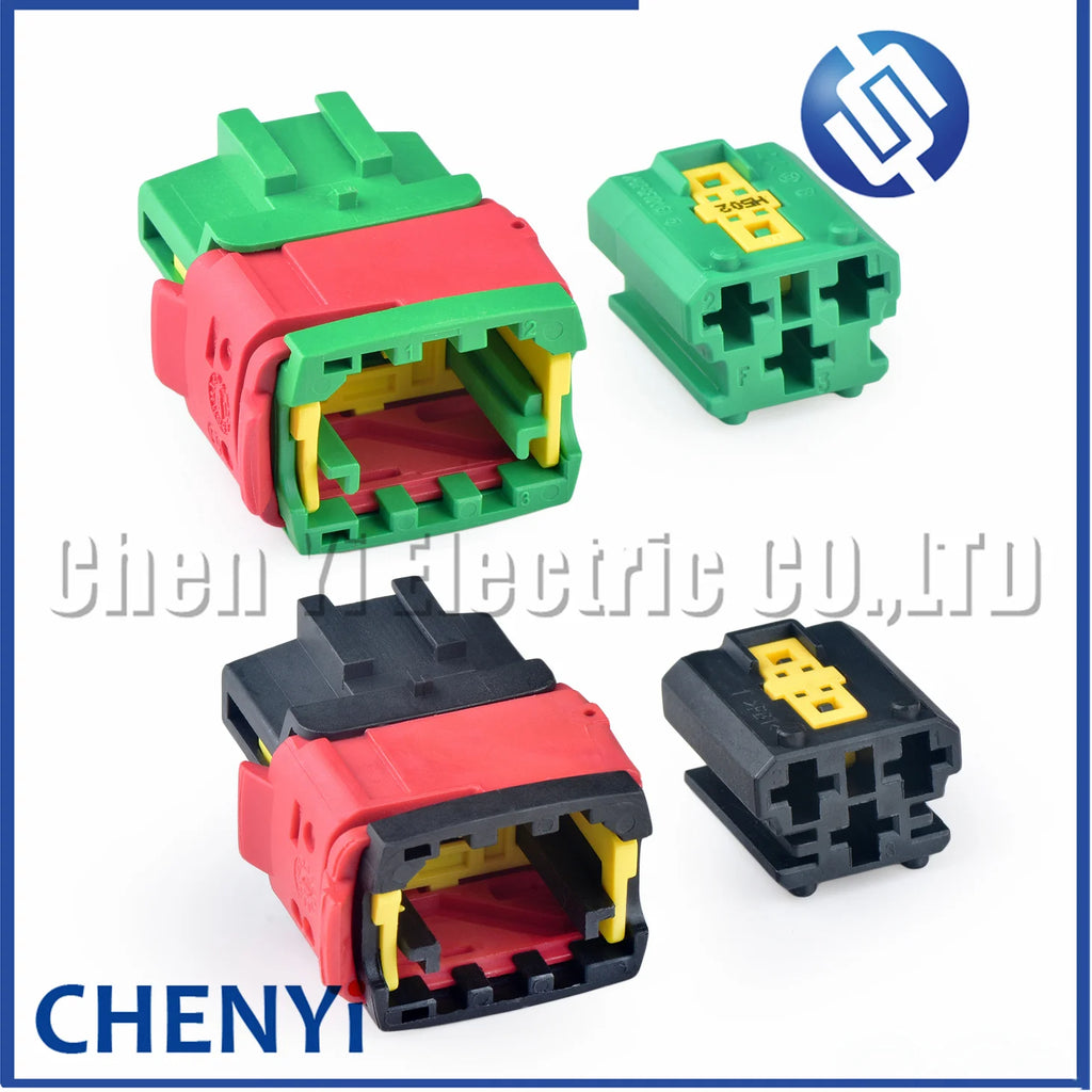 3 Pin Auto Fuse box connector Engine cooling fan harness plug 1544226-1 1544225-1 1544225-3 1544226-3 For Peugeot Citroen