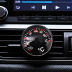 1-20pcs Car High Accuracy Thermometer Car Practical Mini Circular Thermometer Air Vent Ornament Charm 20mm Scale Measurement