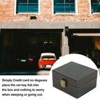 1 Pc Car Key Box Car Key Signal Blocker Box Anti Theft Blocking Pouch Safety Key Fob Protector Radiation Proof Safety