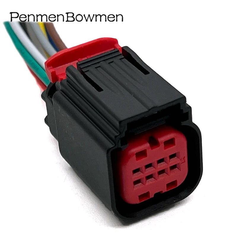 1 Set 8 Pin 1411001-1 Auto Reverse Parking Sensor Module Air Flow Meter Electrical Connectors Wire Harness Plug