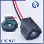 2 Pin Female Automotive Plug Wiring Connector 7283-7526-30 For Lexus Toyota VVT i Solenoid Connector 1JZ 2JZ 1UZ 3UZ with wires