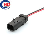 2 pin Male Female black receptacle waterproof AMPSEAL 16 series connector waterproof auto connector 776428-1
