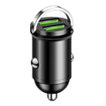 200W Dual USB Ports Car Charger USB Fast Charging Adapter Mobile Phone High Speed Charger For IPhone Samsung Xiaomi Huawei Amagi