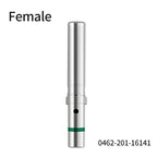 50Pcs DT 1.5mm Series Pin Contact 0462-201-16141 0460-202-16141,Stainless Steel 16AWG Deutsch Crimp Solid Female/male Terminals