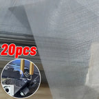 Automobile Bumper Stainless Steel Repair Mesh Plastic Crack Repair Mesh Welding Wire Mesh Net for Bumper Body Hood Vents 15x20cm