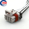 7 Pin Connector Waterproof 1.5mm Series Female Connector Motorcycle Electrical Harnesses 12047938