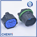 10 Pin Car Headlight Plug Waterproof Electrial Auto Socket Male or Female HP406-10021 Wire Harness Connector For Hyundai Kia