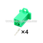 4-Pin Connector 2.8mm Male Female Connectors Wiring Harness Cable Plug Automobile Housing 6030-4991 6040-4111
