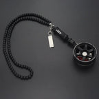 Car Wheel Shock Absorber Ornament Car Interior Rearview Mirror Pendant Car Pendant Hanging, Halloween, Christmas Gift Amagi