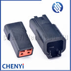 2 Pin DTP series BLACK  Automotive waterproof connector Wire harness plug DTP06-2S DTP04-2P DTP06-2S-E004 DTP04-2P-E004 with Pin