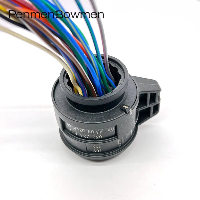 1 Set 20 Pin 1J0927320 Car Gearbox 6 Speed DSG Valve Body Electrical Cable Connector Female Wire Harness Plug 09432050