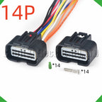 14-pin auto connector connector automotive connectors front bumper reverse honda