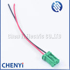 2 Pin Car Blower Motor Heater Fan Resistor Connector For Nissan Tiida Sylphy Teana Citroen C5 C3 C2 Peugeot Clio 3 Megane II