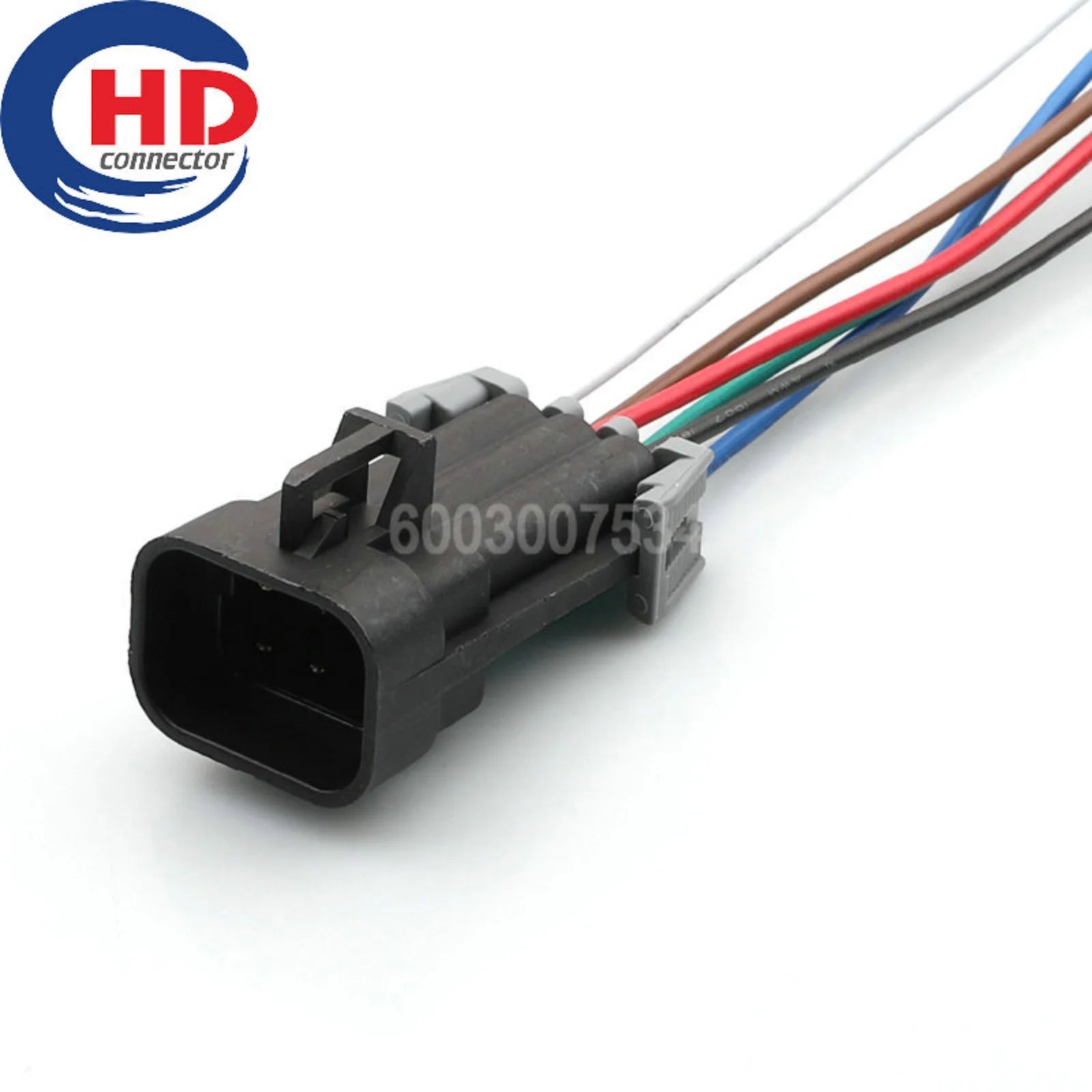 6 Pin Metri-Pack  Waterproof Automotive Male Connector Auto Socket For Car Motorcycle Electrical Harnesses 12124107