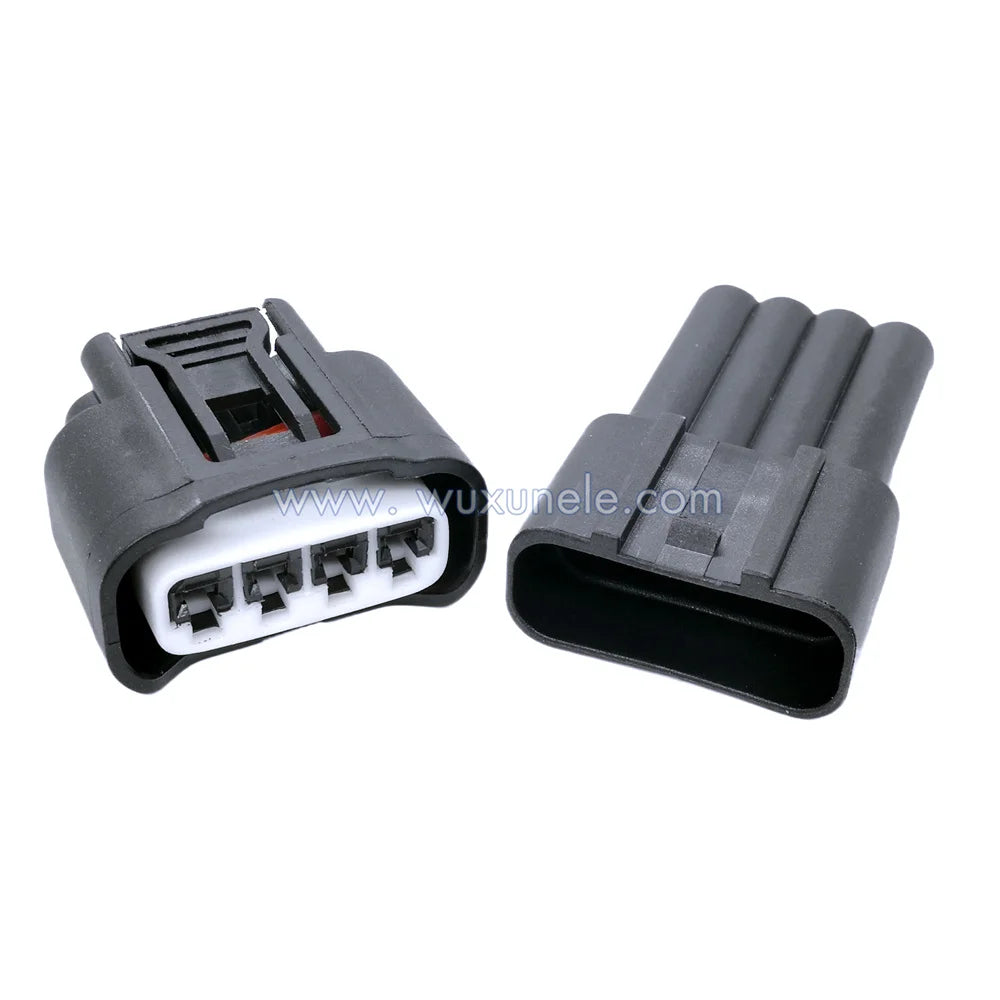 25 Sets 4 Pin Automotive Sealed Female Male Wire Connector 7283-7449 for 90980-11885 Ignition Coil Plug Pigtail