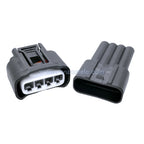 25 Sets 4 Pin Automotive Sealed Female Male Wire Connector 7283-7449 for 90980-11885 Ignition Coil Plug Pigtail