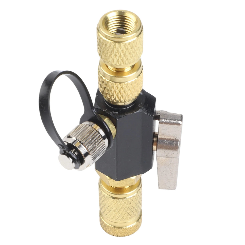 1PC Vacuum-Rated Valve Core Removal Tool Black Valve Core Disassembly  Removal Tool 1/4" X 5/16" Compatible With R410A