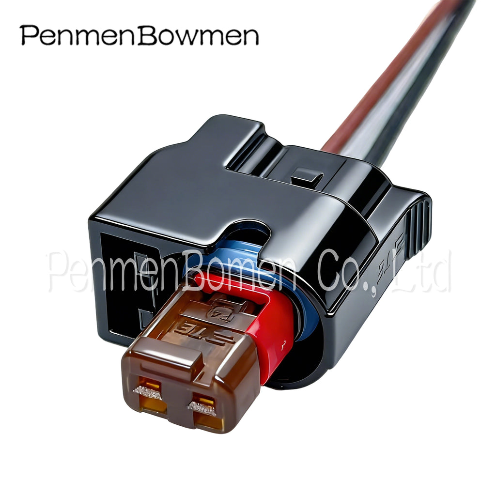 1 Set 2 Pin 2098641-6 Car Gas Fuel Ignition Coil Nozzle Electrical Connectors Female Wire Harness Plug 1000264408 20008