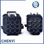 9 Pin black Automotive waterproof connector Motorcycle COP Ignition coil Wire Harness Plug FW-C-9F-B FW-C-9M-B With pins