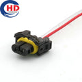 2 Pins Waterproof 2.8mm Series Female Connectors plastic case automotive connector