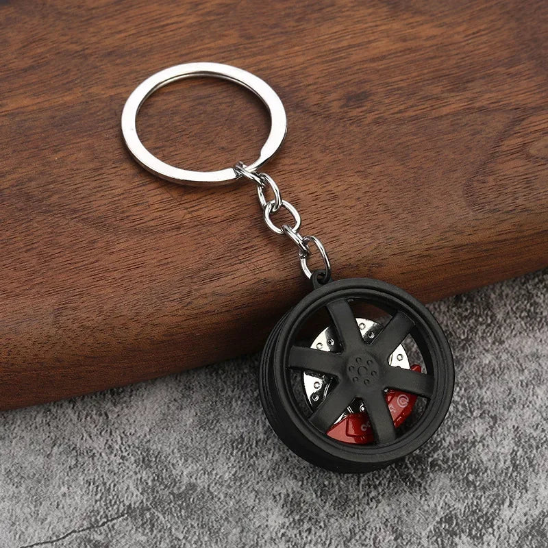 Creative Wheel Hub Brake Shock Absorber Car Pendant Up-market Customization Car Interior Ornaments Accessories Amagi