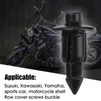 Expansion Screw Buckle Car Motorcycle Plastic Rivets Fastener Motorcycle Shell Flow Cover Screw Buckle for Suzuki Kawasaki Amagi
