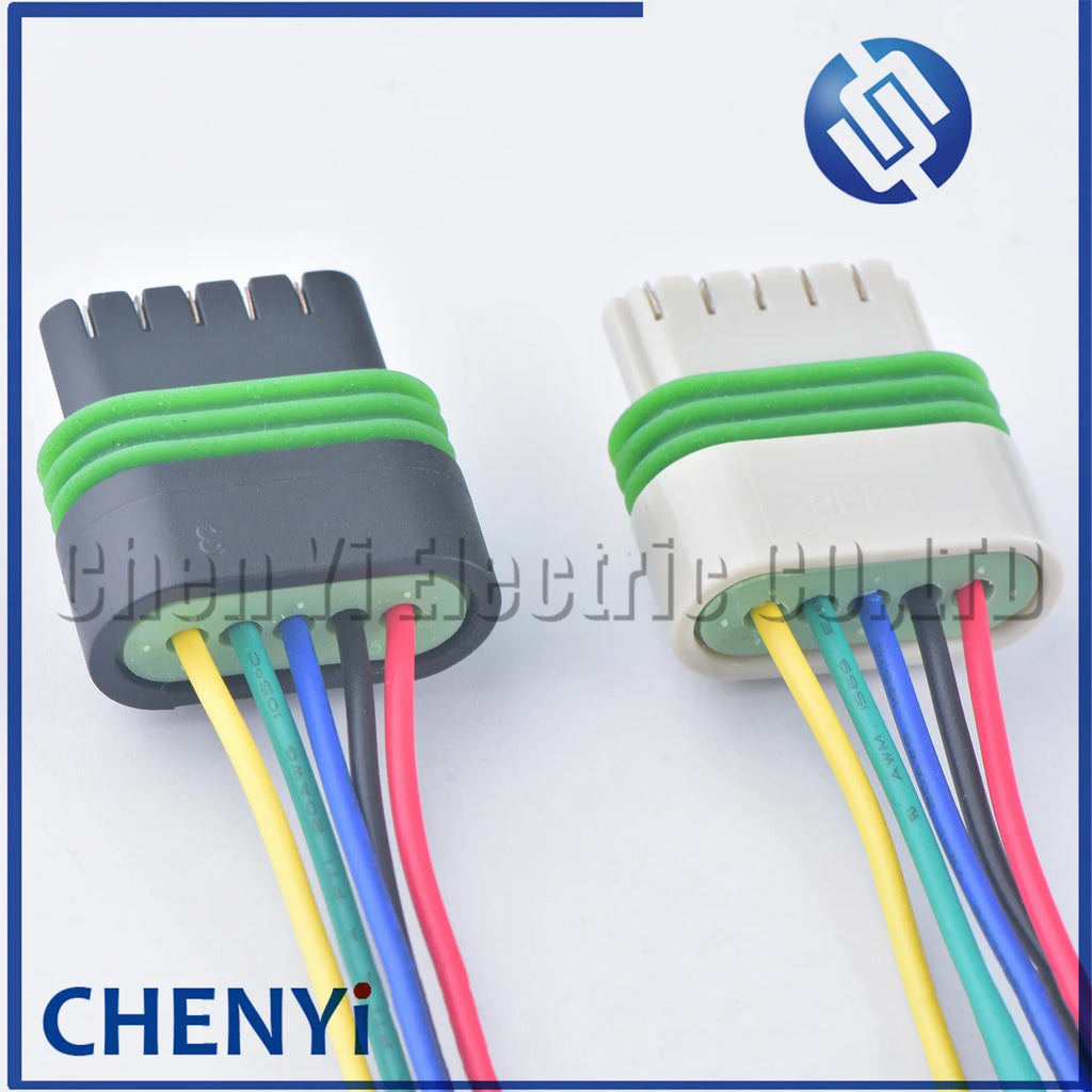 5 Pin female Auto waterproof connector LS1 LS2 High Energy Ignition Coil built-in Igniter Wire harness plug 12162825 12162830