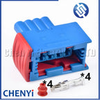 4 Pin Auto Waterproof Connector Front rear oxygen sensor Wire harness Plug 144998-3 185001-3 3-965261-1